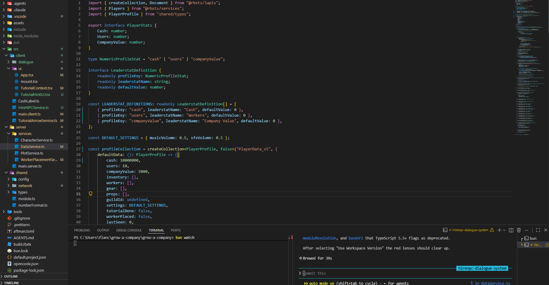 Work environment screenshot 5